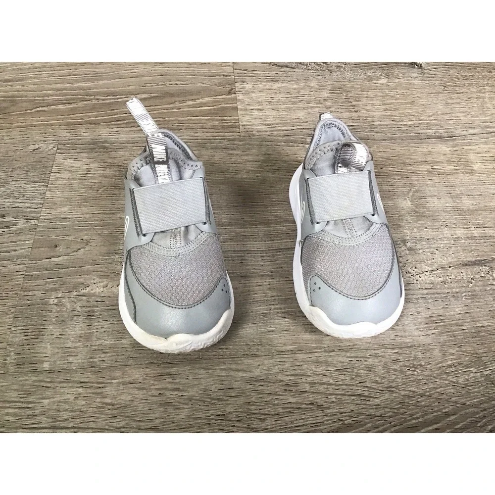 Nike Flex Runner 3 (TD) Gray/White FN1478-001 Baby Size 7C Toddler Sneakers